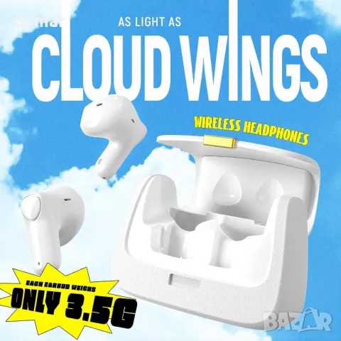 ANCwear безжични слушалки Bluetooth стилен дизайн на дамска чанта,бели, снимка 4 - Безжични слушалки - 47988436