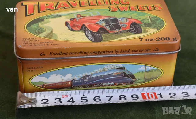 Колекционерска метална кутия, снимка 7 - Антикварни и старинни предмети - 47907633