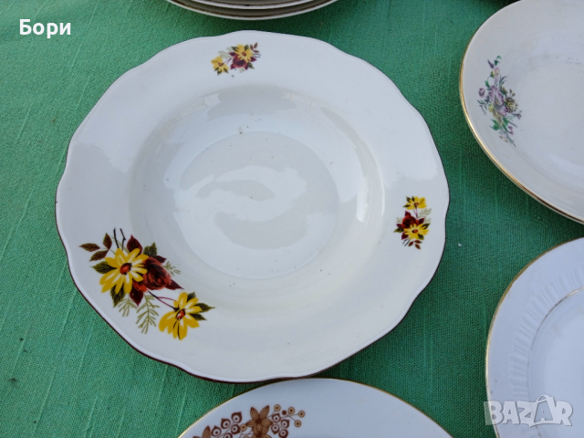 Порцелан чинии 15 броя, снимка 4 - Чинии - 36120055