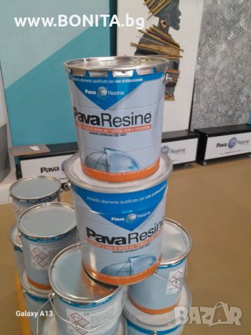 Епоксидна двукомпонентна смола от www.PavaResine.bg PAVATECNO 10,350 кг, снимка 2 - Строителни материали - 41503408