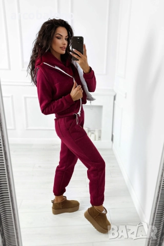 Дамски зимен комплект от 3 части анцуг Kaya, 6цвята , снимка 11 - Спортни екипи - 52817355