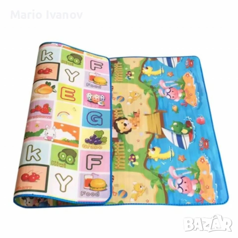 Комплект „Играй и Твори“ – Двулицево топлоизолиращо детско килимче + магическа водна подложка Aqua, снимка 9 - Рисуване и оцветяване - 53833184