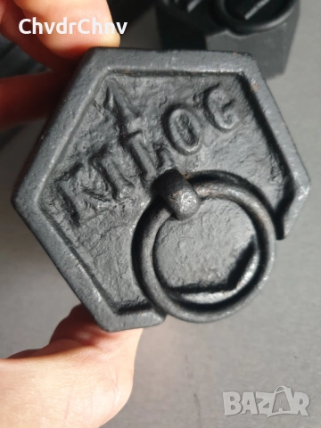 Force 5кг/чугунен кантар/френска стара колекционерска механична кухненска везна, снимка 7 - Антикварни и старинни предмети - 52466178