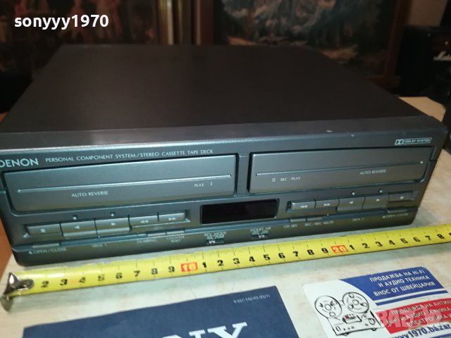 DENON UDR-60 DECK-ВНОС SWISS 2807231033, снимка 3 - Декове - 41684050