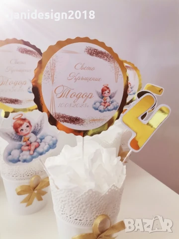 Украса За маса, номера за масите за кръщене, снимка 12 - Други - 51291531