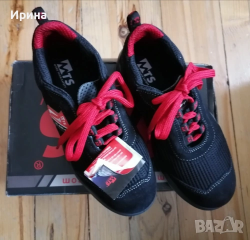 MTS работни обувки Msoft Mustang S1P Safety Low, 40 номер. 