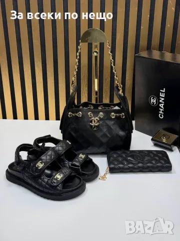 Chanel Дамска Черна Чанта Шанел - Различни Модели Код SEM-183, снимка 6 - Чанти - 55769921