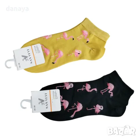 5620 Атрактивни дамски чорапи Фламинго, снимка 2 - Дамски чорапи - 48652418