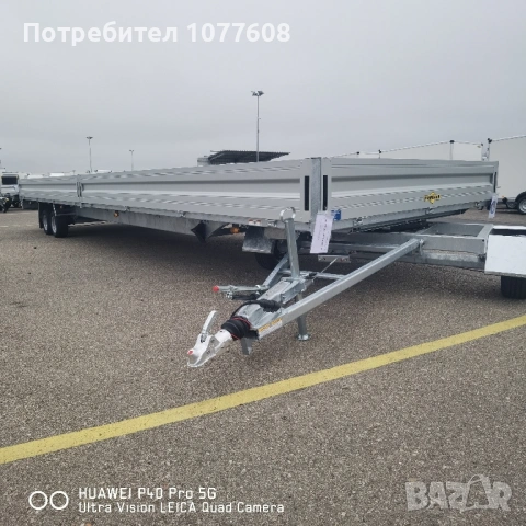 Ремарке /платфома за ATV до 750кг, снимка 7 - Ремаркета - 53224030