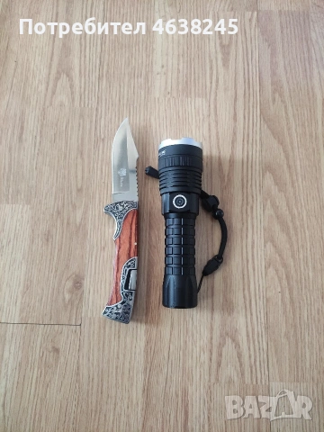 раница + нож + фенер : 70 лв, снимка 3 - Екипировка - 53125487