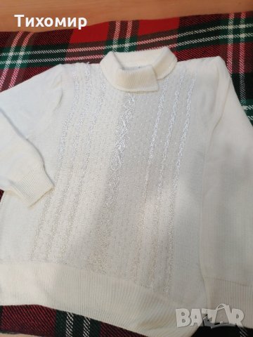 Италианска блуза  с дълъг ръкав номер 50, снимка 1 - Блузи с дълъг ръкав и пуловери - 34850838