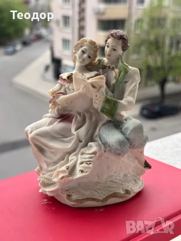 Порцеланови младоженци, снимка 5 - Колекции - 49990750