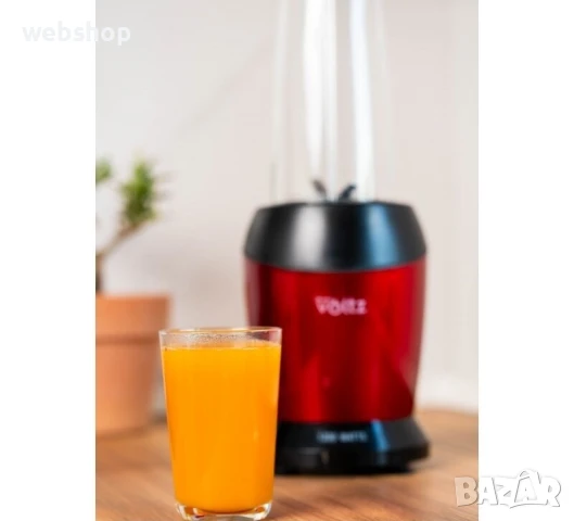 Нутри блендер Oliver Voltz 1200W, 2 чаши, Без BPA, 1000мл/800 мл, Трошене на лед, снимка 1