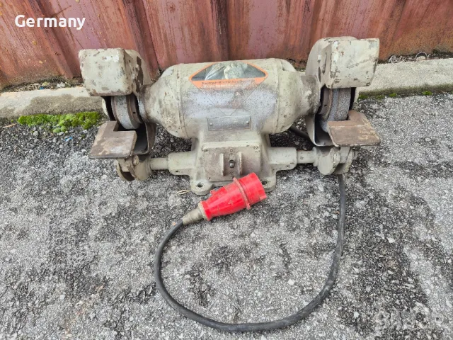 професионален немски шмиргел трифазен AEG, снимка 2 - Други инструменти - 49923706