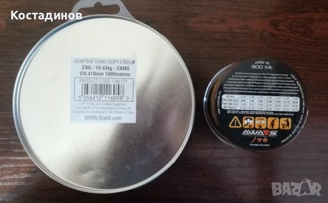 монофили FOX и ION POWER, снимка 2 - Такъми - 50739746