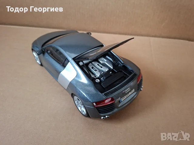 Audi R8 Kyosho 1:18, снимка 6 - Колекции - 55948009