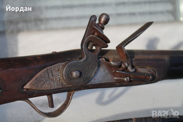 Кремъчна пушка 19век Македония, снимка 3 - Антикварни и старинни предмети - 35862261