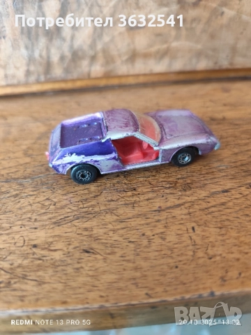 Продавам. количка Matchbox LOTUS EUROPA made in Bulgaria 1969., снимка 2 - Коли, камиони, мотори, писти - 52184561