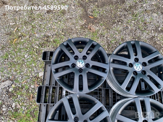 4бр.Оригинални АЛУМИНИЕВИ джанти 16" 5x112 ET50 за Vw,Audi,Seat,Skoda, снимка 7 - Гуми и джанти - 52289359