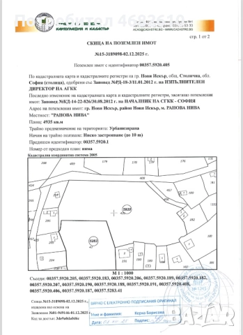 Страхотен парцел във вилната зона
