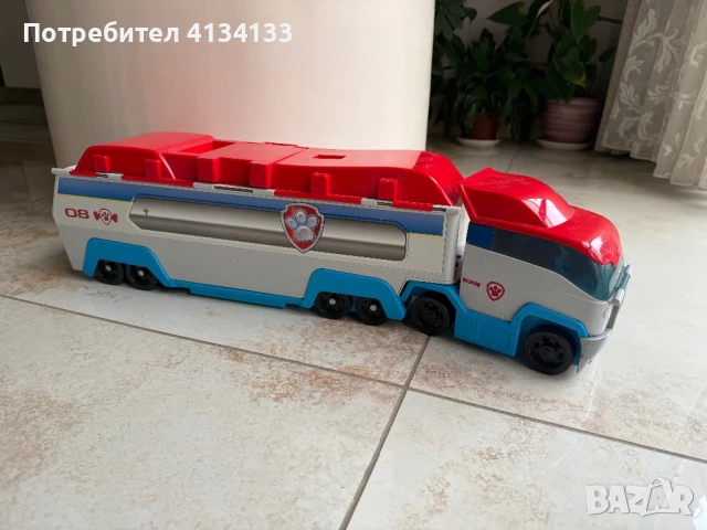 Камион на Пес Патрул, снимка 3 - Коли, камиони, мотори, писти - 50493574