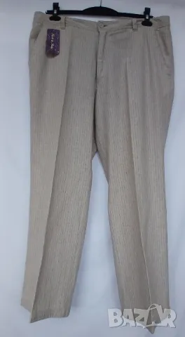 Мъжки ленен дълъг панталон, снимка 1