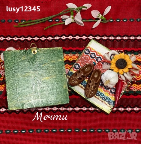 Първомартенски мини пана!, снимка 3 - Декорация за дома - 53259885