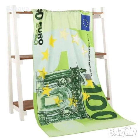 3761 Плажна кърпа 100 евро, 150x70 cm, снимка 2 - Хавлиени кърпи - 41020928