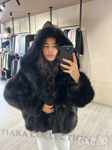 пухено палто , снимка 10 - Палта, манта - 52106986