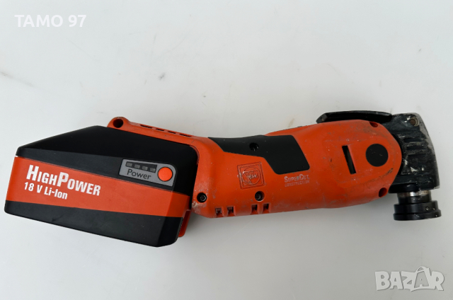 FEiN AFSC 18Q(SL) - Безчетков акумулаторен мултишлайф 2x18V 5.2Ah, снимка 3 - Други инструменти - 44840617