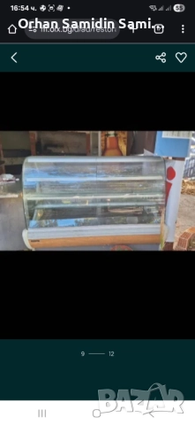 Пиле на грил 2 броя хладилна витрина  Фризери хладилник чинии лъжици вилици ножове и др, снимка 2 - Обзавеждане за заведение - 52369168