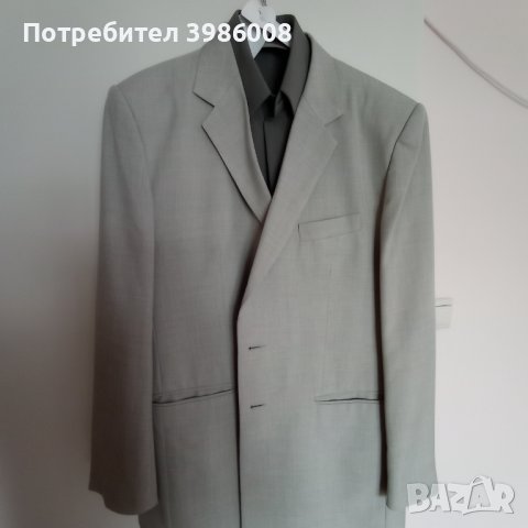 Мъжки костюм с официална риза, снимка 1 - Костюми - 44231704
