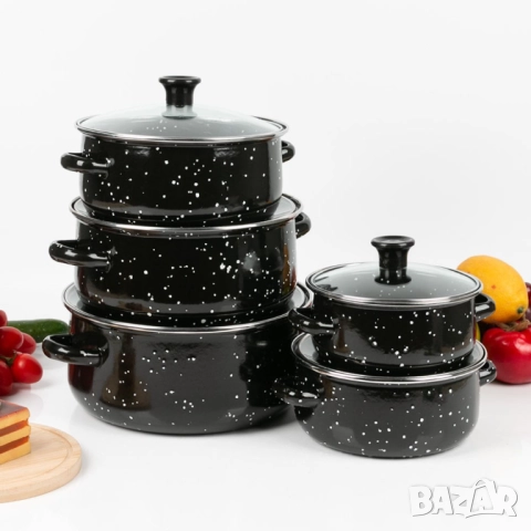 Комплект от 5 броя тенджери за домашна и професионална употреба 16/18/20/22/24см, снимка 5 - Други - 51853697