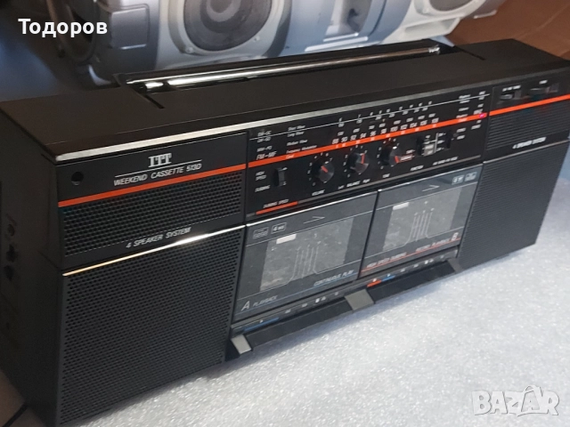 ITT Weekend 513D двукасетъчен радиокасетофон 