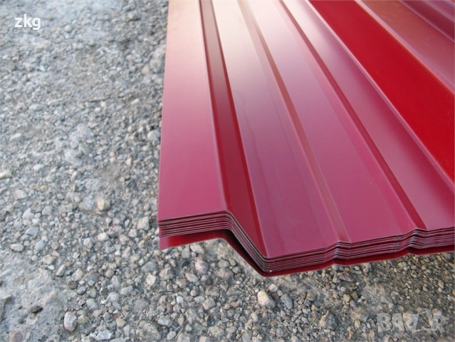 Покривна пластифицирана ламарина TR40x188-940 в София, снимка 3 - Строителни материали - 53174131