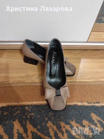 Чисто нови и много красиви дамски обувки 36 номер, снимка 2 - Дамски обувки на ток - 51942526