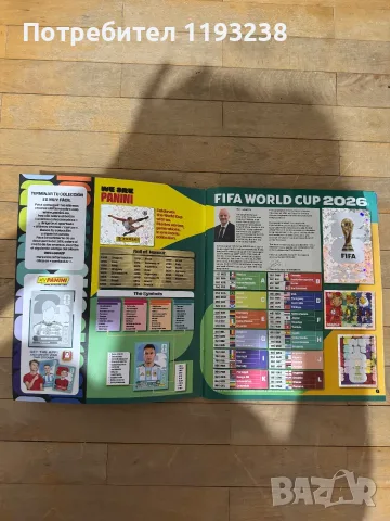 Албум Панини (Panini) World cup 2026, снимка 4 - Колекции - 55995095