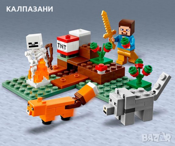 LEGO® Minecraft™ 21162 - Приключение в тайгата, снимка 5 - Конструктори - 40915592