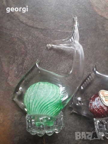 Joska двуцветен кристал фигура на риба   21/1, снимка 3 - Декорация за дома - 34400129