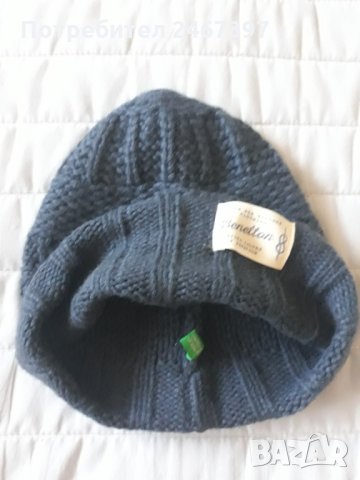 Чисто нова вълнена шапка на Benetton, снимка 2 - Шапки - 34621014