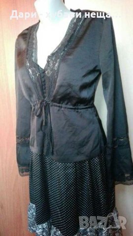 Тънка и фина дамска жилетка👗🍀S,M👗🍀арт.3029