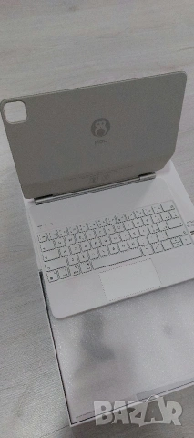 Премиум Калъф с Клавиатура HOU (Magic Keyboard Type) за Apple iPad Pro 13" M4 (2024), снимка 5 - Таблети - 53303282
