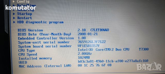 IBM Lenovo Thinkpad T61