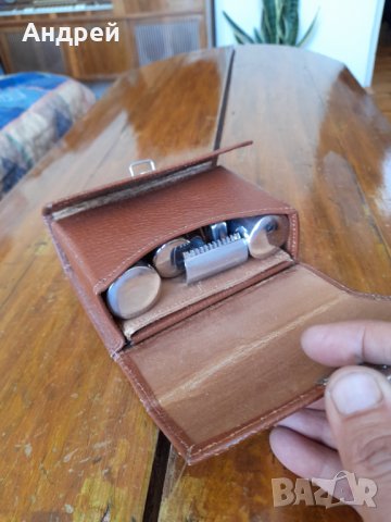 Стар мъжки несесер за бръснене #6, снимка 2 - Други ценни предмети - 33808685