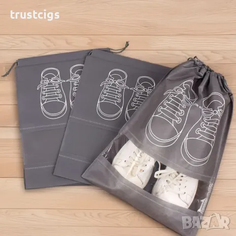 Преносими калъфи за съхранение на обувки 10 бр., снимка 2 - Други - 47390080