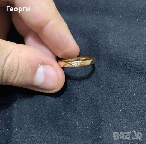 Graff оригинален пръстен с диамант, снимка 1