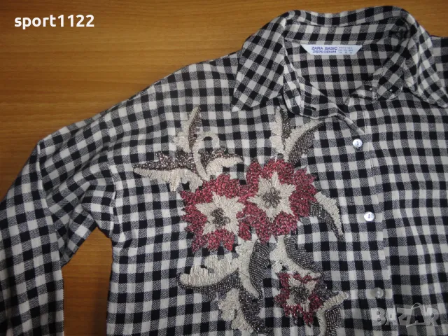 Zara/S/дамска дълга риза, снимка 6 - Ризи - 48961211