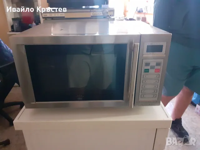 Продавам професионална микровълнова фурна , снимка 4 - Микровълнови - 56204922