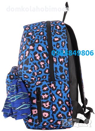  Ученическа раница, 2 отделения 3 джоба,джоб за телефон,изход за слушалки,36х15,5х45 см , снимка 4 - Ученически пособия, канцеларски материали - 41836878