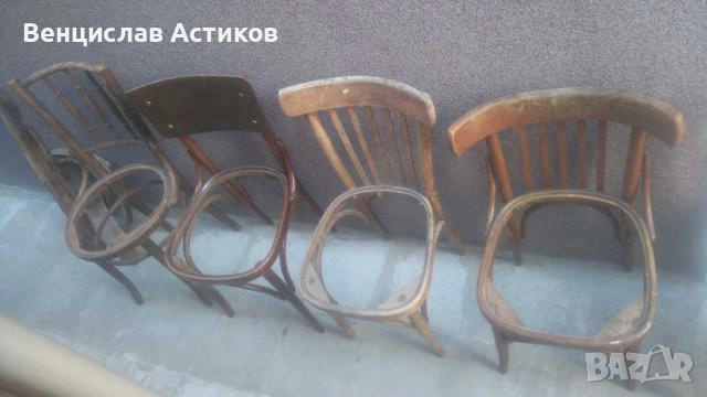 Виенски столове пет броя за 50лв., снимка 2 - Столове - 51776500